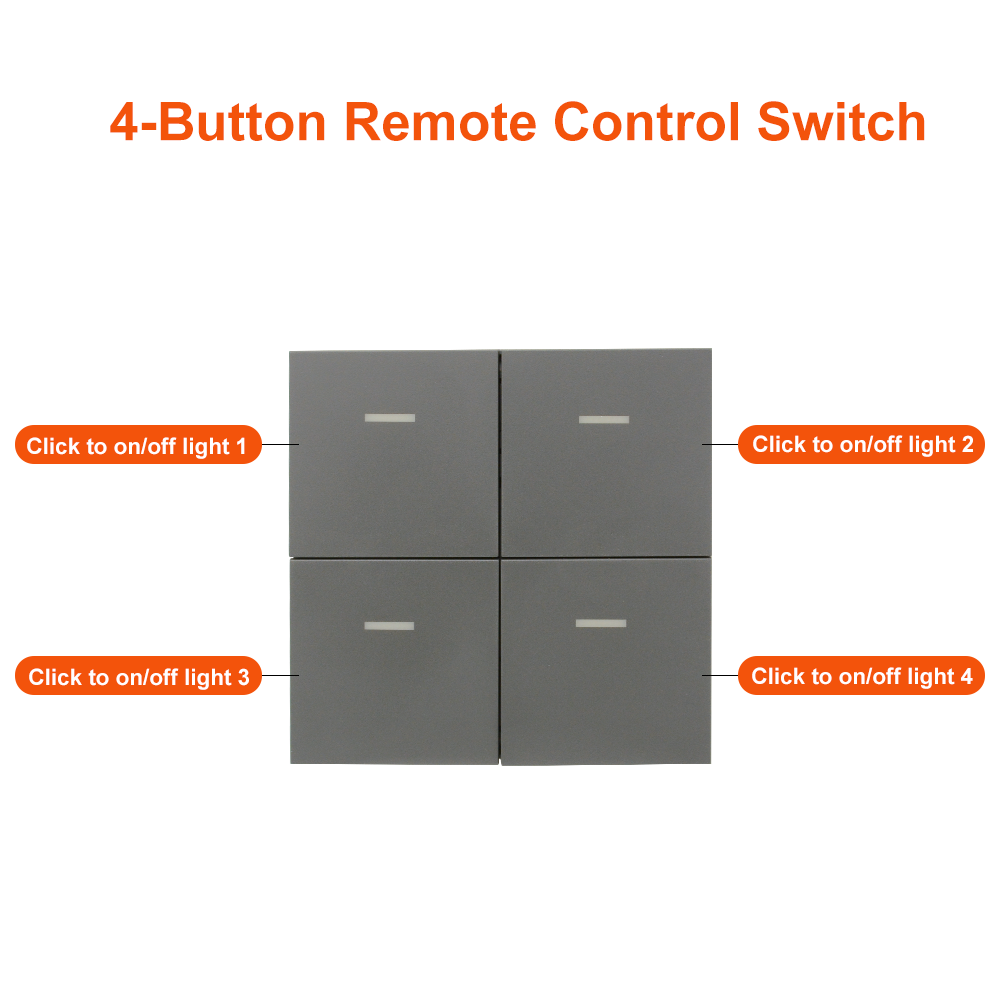 Learning Code Wall Switch Remote Control
