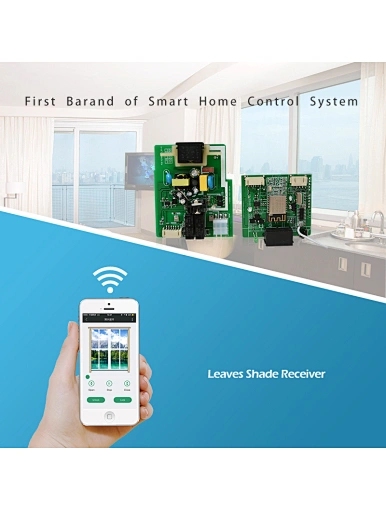 433mhz Universal Multi Frequency Tubular Garage Door Motor Controller for Leaves Shutter