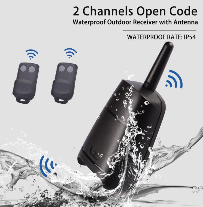 YET894PC 2CH Waterproof Universal Receiver