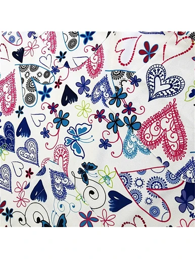 Medical nursing printing fabric