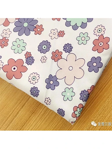 Medical nursing printing fabric