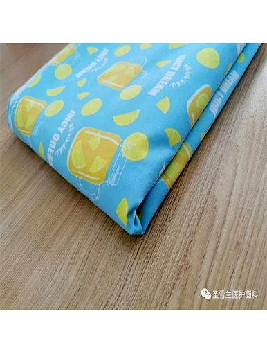 Medical nursing printing fabric
