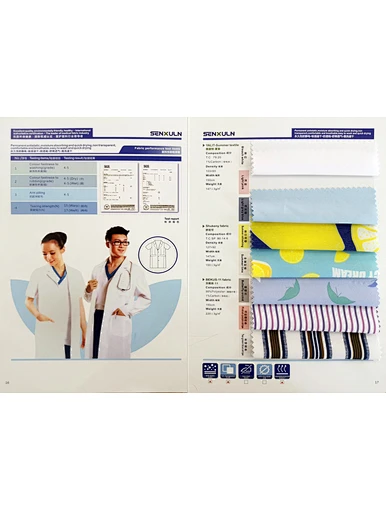 hospital uniform fabrics