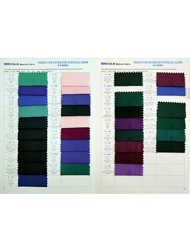 FABRIC FOR SCURB AND SURGICAL GOWN