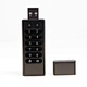 Encryption security usb flash drive usb 3.0 high speed transmission metal pen drive lanyard portable usb drive