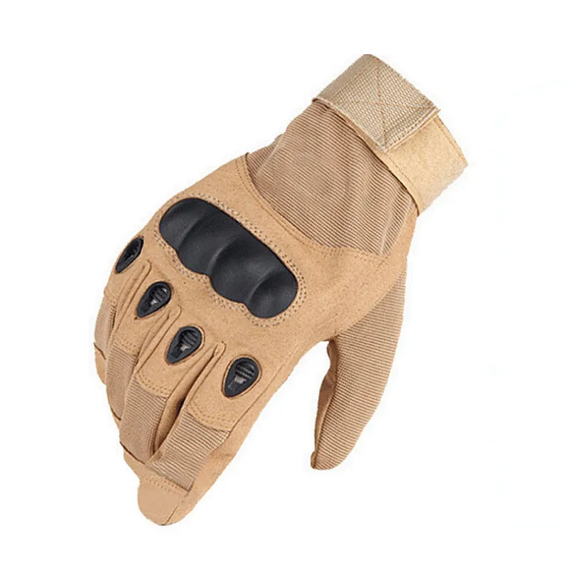 mens police army hand fitness mountaineering protective touch screen military full finger tactical gloves