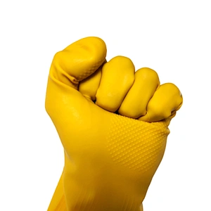 cheap prices rubber internal cotton spraying sterile latex surgical examination gloves