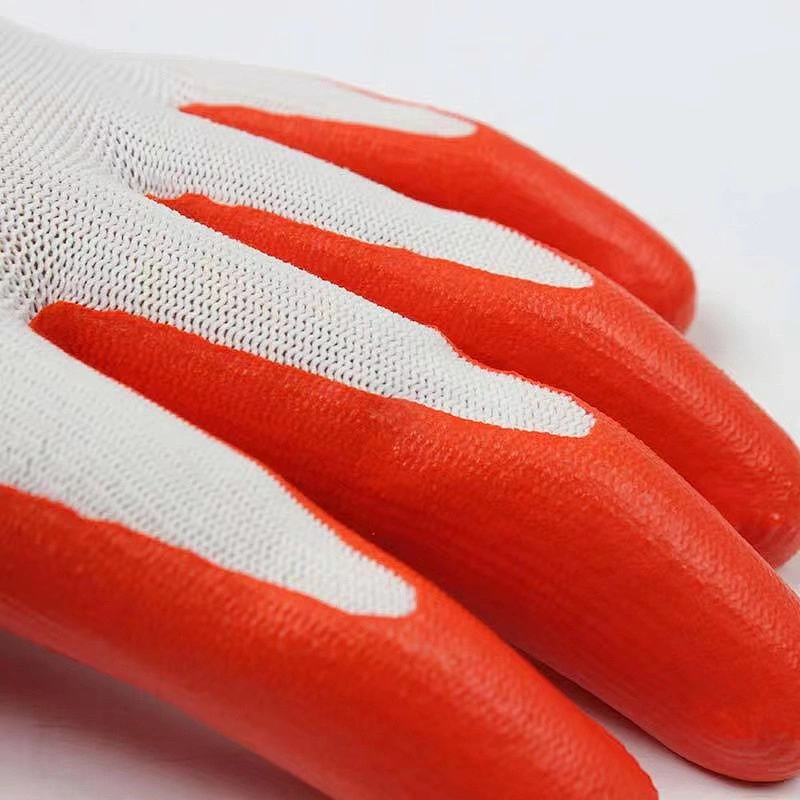 High Quality Cheapest Touch Screen Industrial Nitrile Garden Gloves Dipped Coating Gloves