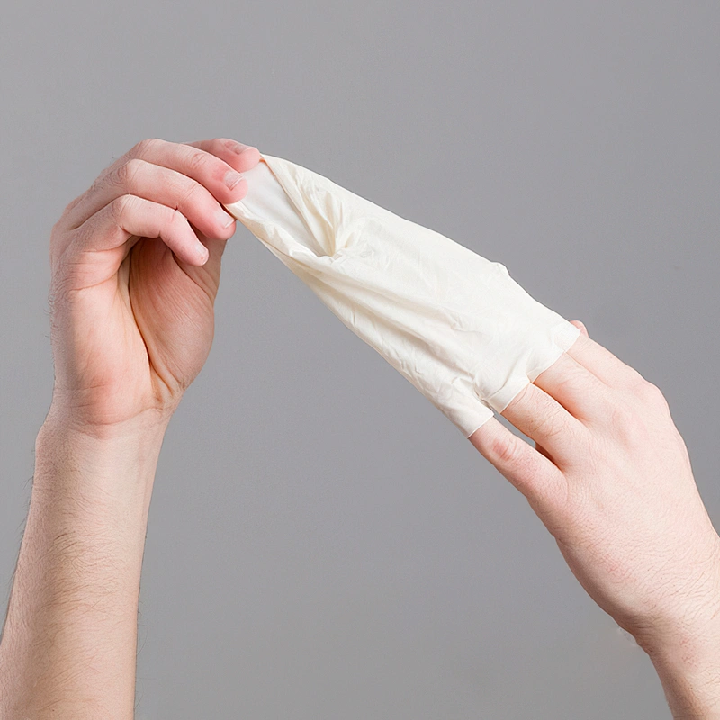 cheap white latex glove Disposable free latex powder Free Nitrile safety  gloves Function Water Proof