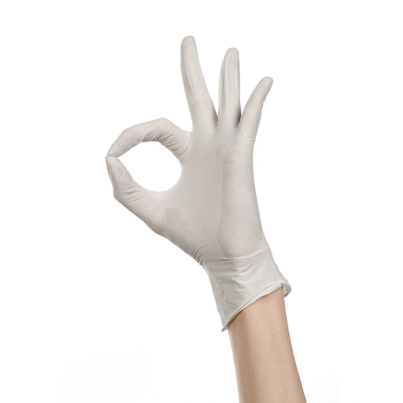 top waterproof powder free disposable latex gloves small medium cheap touch screen examination  machine latex gloves