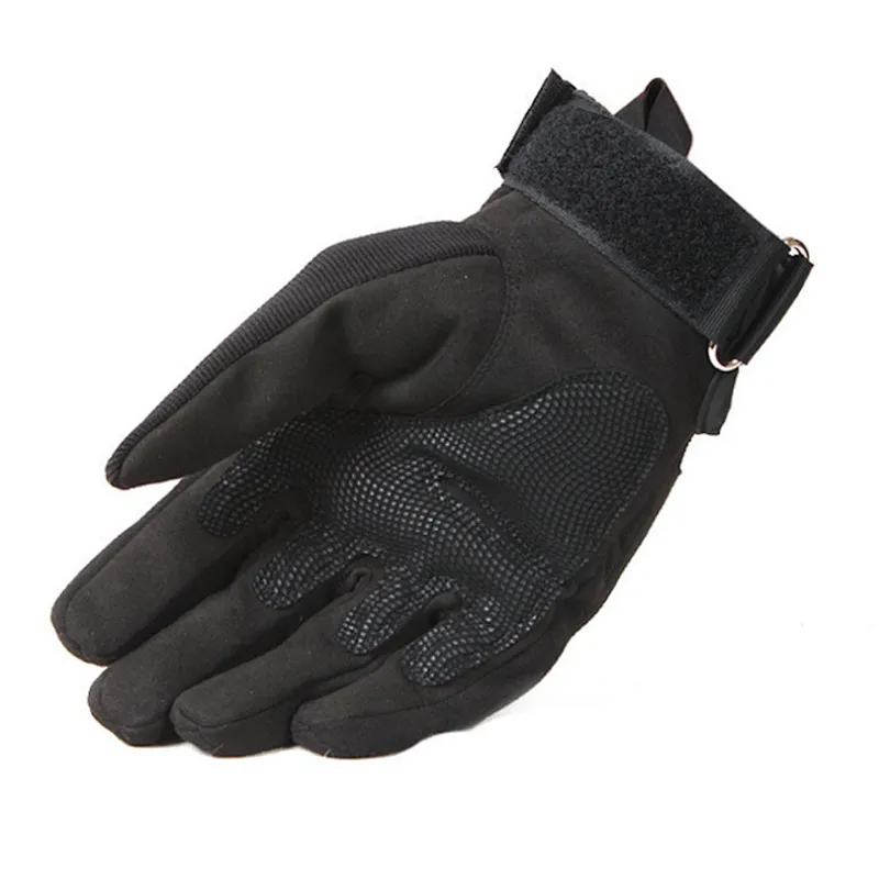 mens police army hand fitness mountaineering protective touch screen military full finger tactical gloves