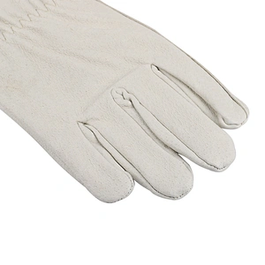 grade AB custom flexible thumb pig top grain leather warm men winter driving safety gloves