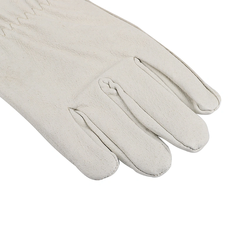 grade AB custom flexible thumb pig top grain leather warm men winter driving safety gloves