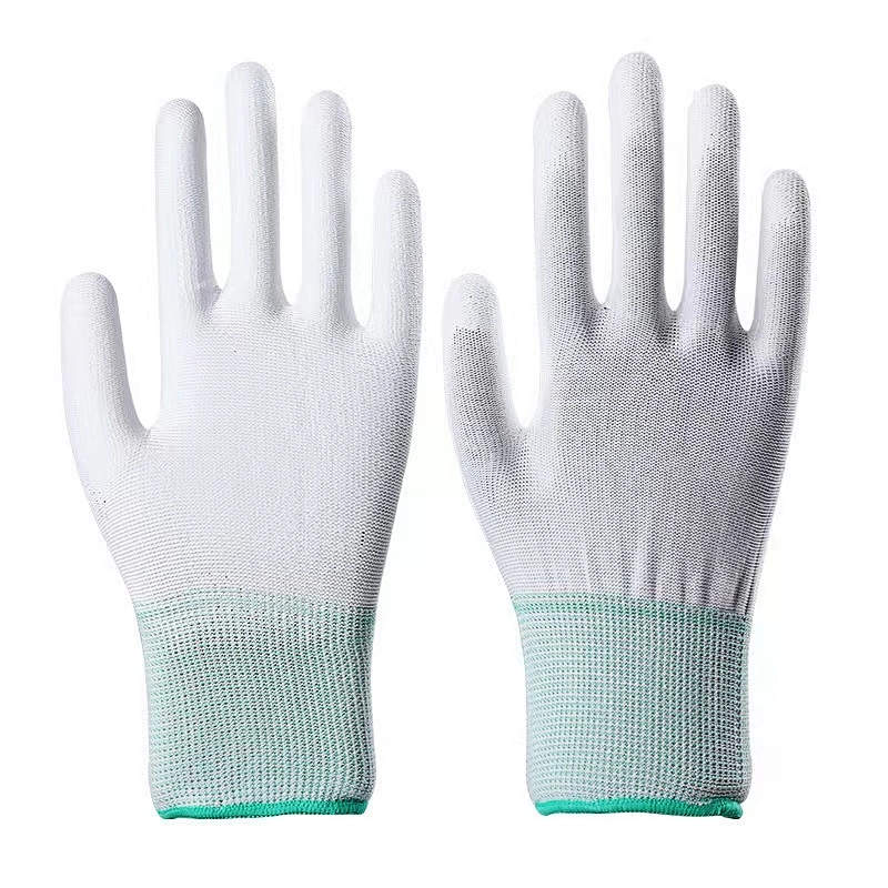 13Gauge Polyester and Nylon Shell With Polyurethane Coated Seamless Knit Glove