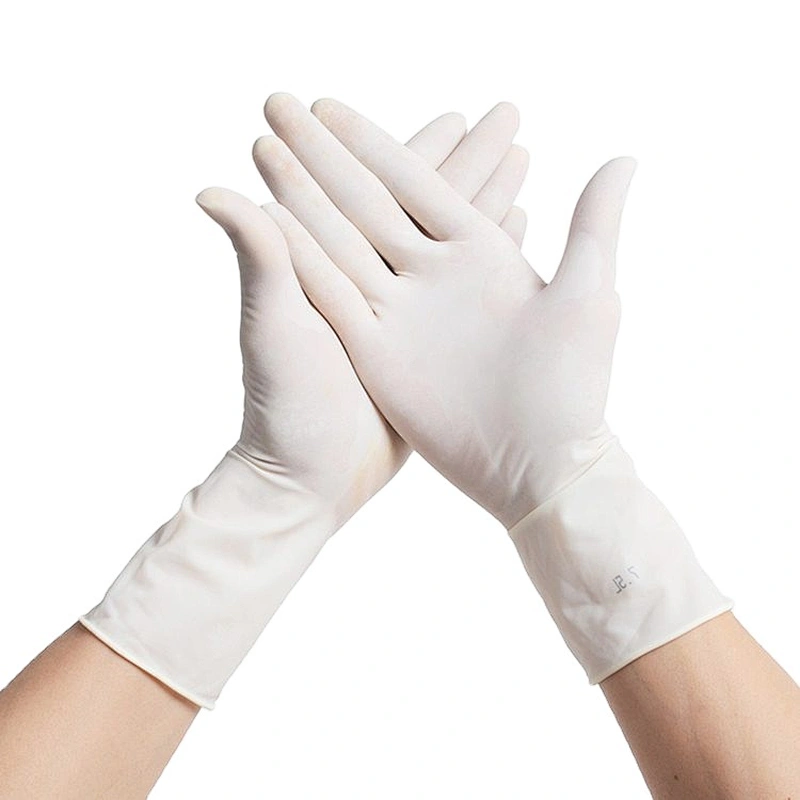 Wholesale High Quality White Disposable Pure Nitrile Gloves Cheap Good Elasticity Nitrile Gloves For Food