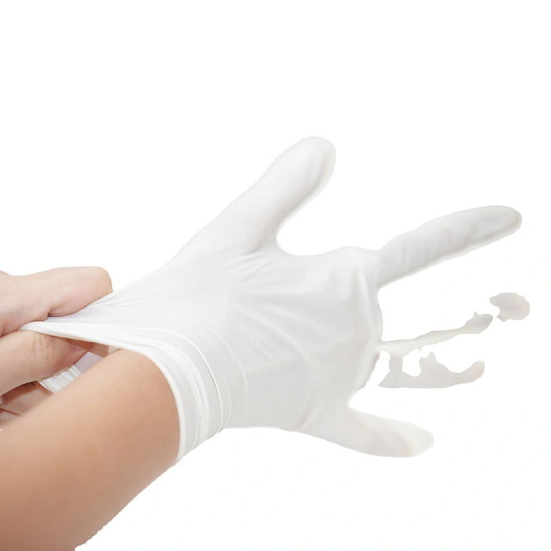 High flexibility top quality disposable latex gloves cost-effective non-slip surgical sterile gloves hand protection gloves