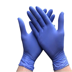 Cheap Purple For Beauty Nitrile Gloves Powder Free Wholesale Beautiful For Tattoo Pure Nitrile Gloves