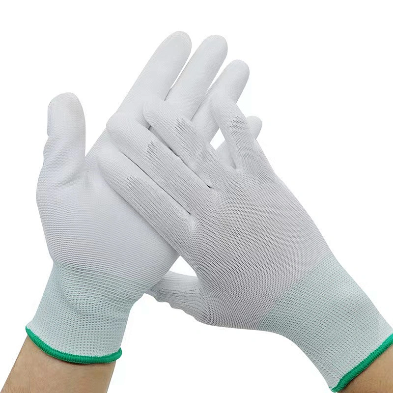 13Gauge Polyester and Nylon Shell With Polyurethane Coated Seamless Knit Glove