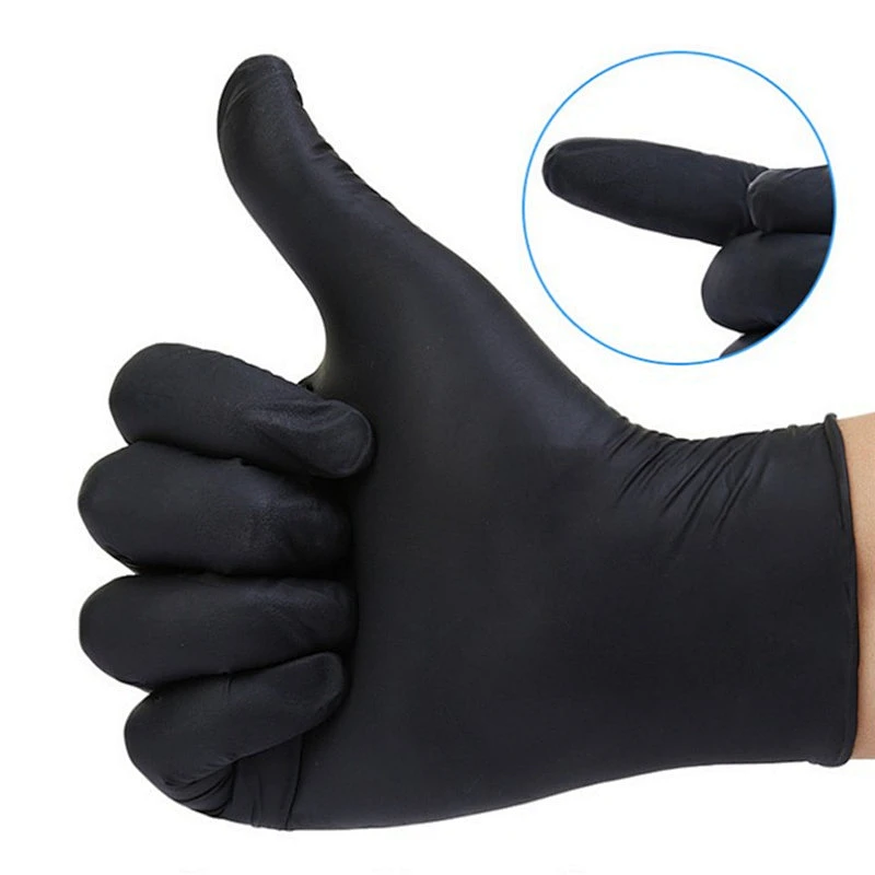 Customize disposable  powder free nitrile gloves Factory wholesale ce certified Non-medical  safety gloves