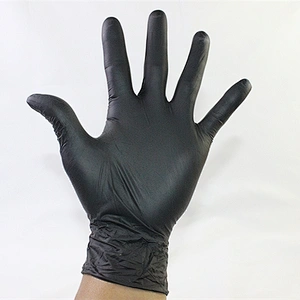 best blue disposable nitrile gloves making machine powder free nitrile gloves