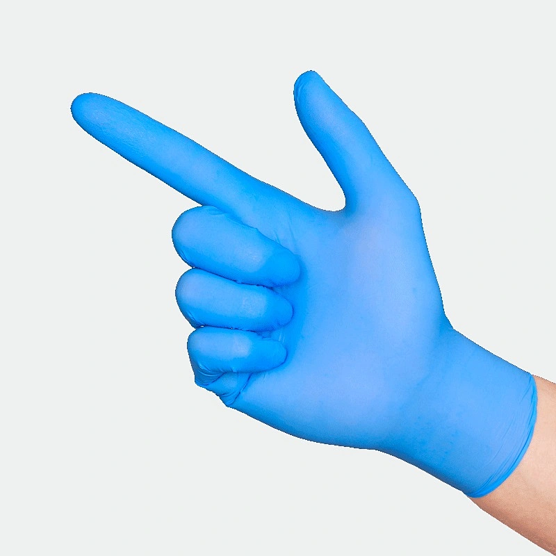 top disposable medical powder free comfort grip nitrile gloves hot malaysia manufacturers medical nitrile gloves