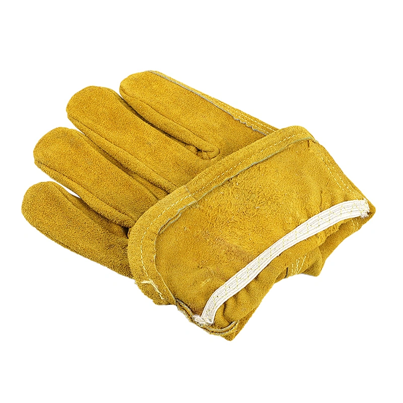 high quality grade AB flexible thumb mens motorcycle winter work leather safety driver gloves