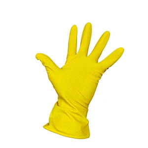 cheap household safety cuff long sleeve curved fingers rubber impact hand pvc glove