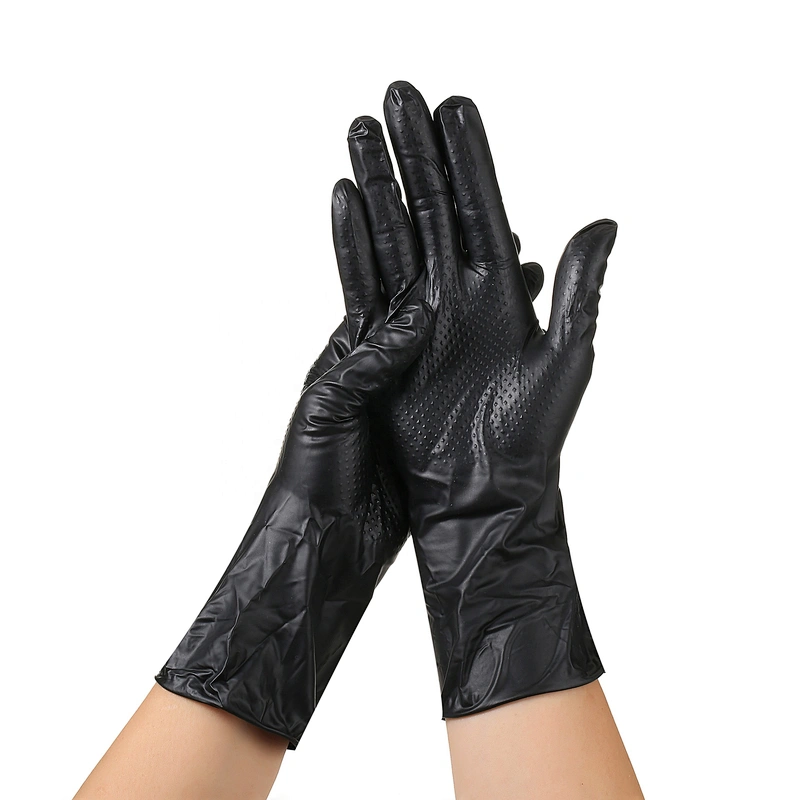 Comfort Blossom Examination Large Criterion Disposable Glove Diamond Pattern Nitrile Gloves
