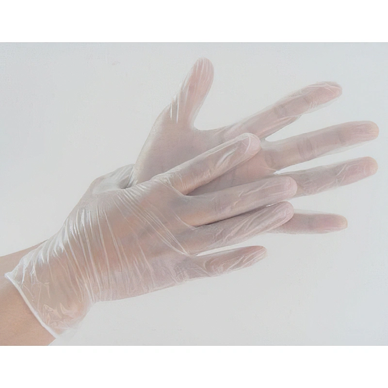Manufacturers high quality disposable PVC gloves hand protection powder free VINYL safety gloves