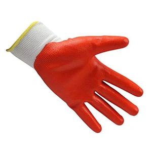 High Quality Cheapest Touch Screen Industrial Nitrile Garden Gloves Dipped Coating Gloves