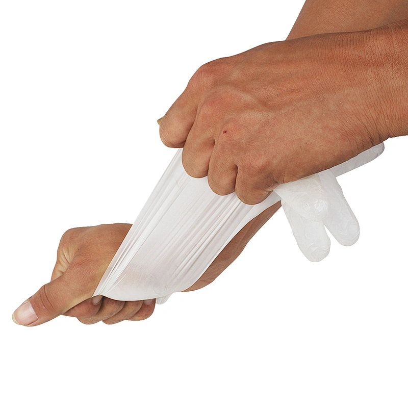 Manufacturers high quality disposable PVC gloves hand protection powder free VINYL safety gloves