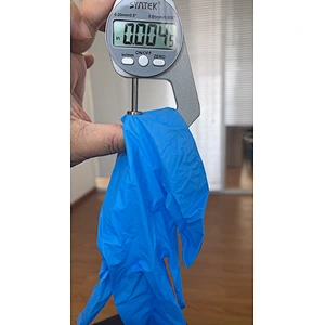 Cheap blue disposable nitrile gloves hot sale wholesale price top quality non-slip  gloves