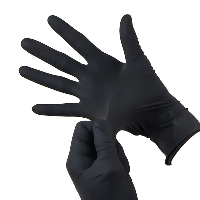 Cheap Black Strong Powder Free Pure Nitrile For Industrial Wholesale Latex Free Nitrile Gloves For Tattoo