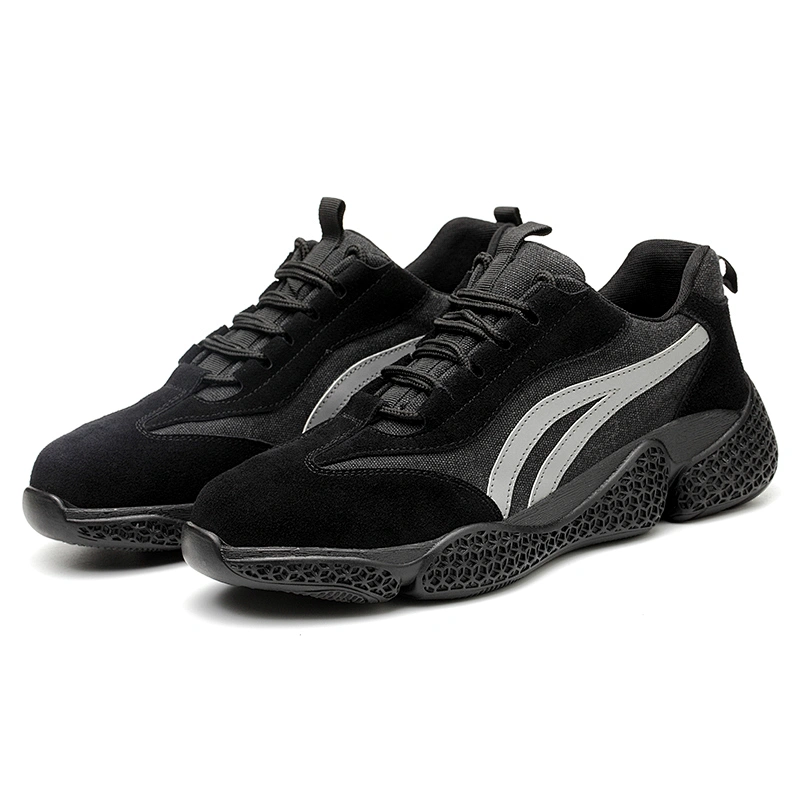Men's Sport Puncture Proof Construction Industrial Work labor insurance steel head boots hiking safety shoes for Men