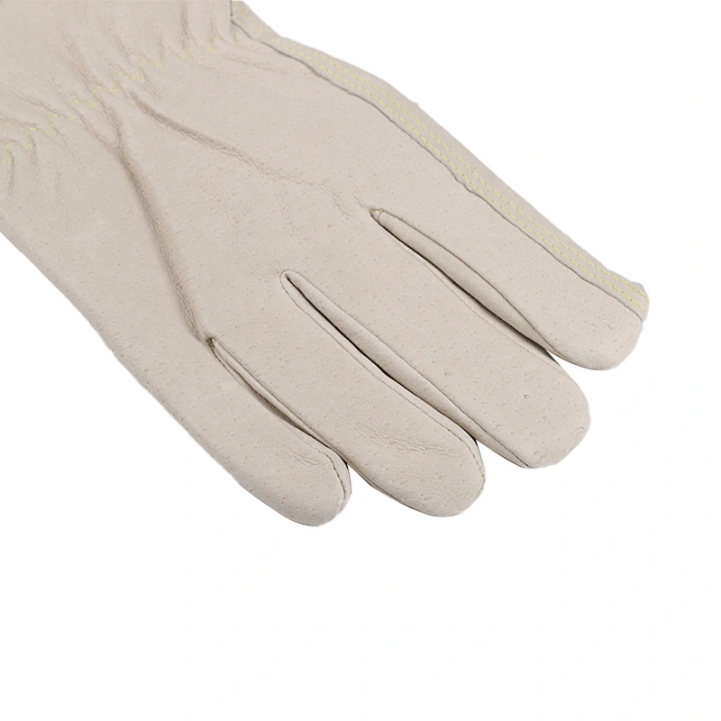grade AB men thinulate c100 durable pig grain leather winter safety driver working gloves