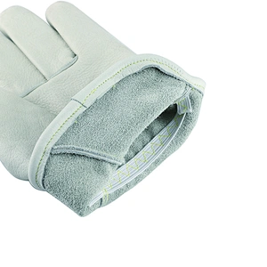 General purpose work safety protective leather grain working driver gloves for cycling