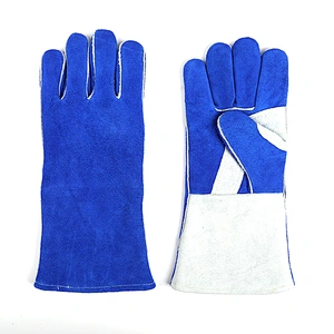 Premium Side Split and Cowhide Stick Welding Gloves