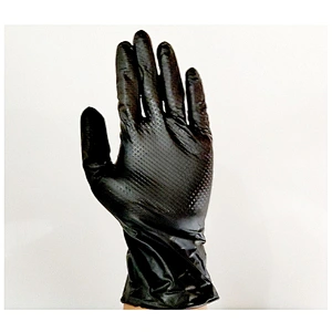 Comfort Blossom Examination Large Criterion Disposable Glove Diamond Pattern Nitrile Gloves
