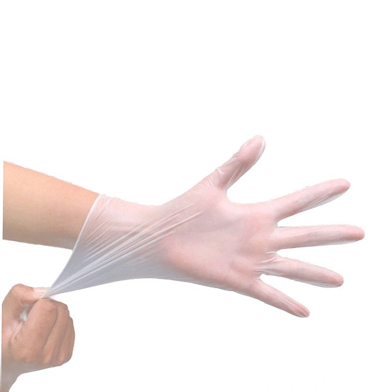 Hot sales disposable chemical PVC gloves   A bargain sale   safety  vinyl glove pvc