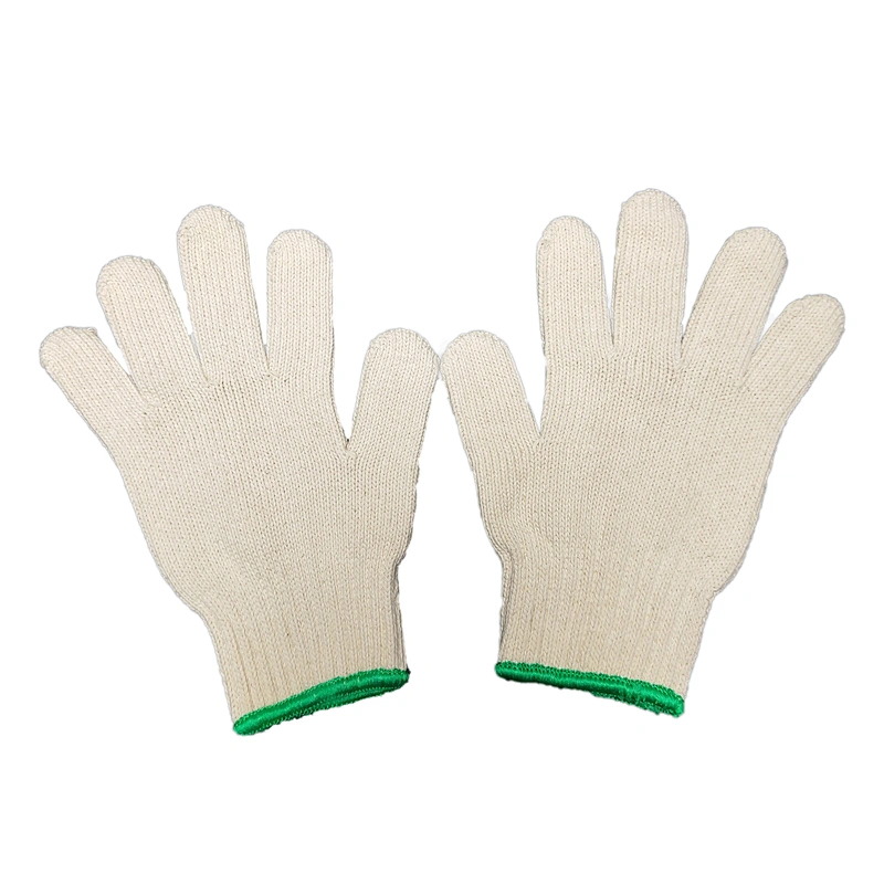 10G white liners small inspection industrial yarn cotton work hand gloves for general handling
