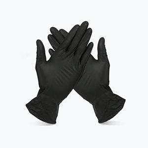 Strong Black Tattoo Nitrile Safety Gloves Wholesale Cheap Powder Free Disposable Nitrile Gloves