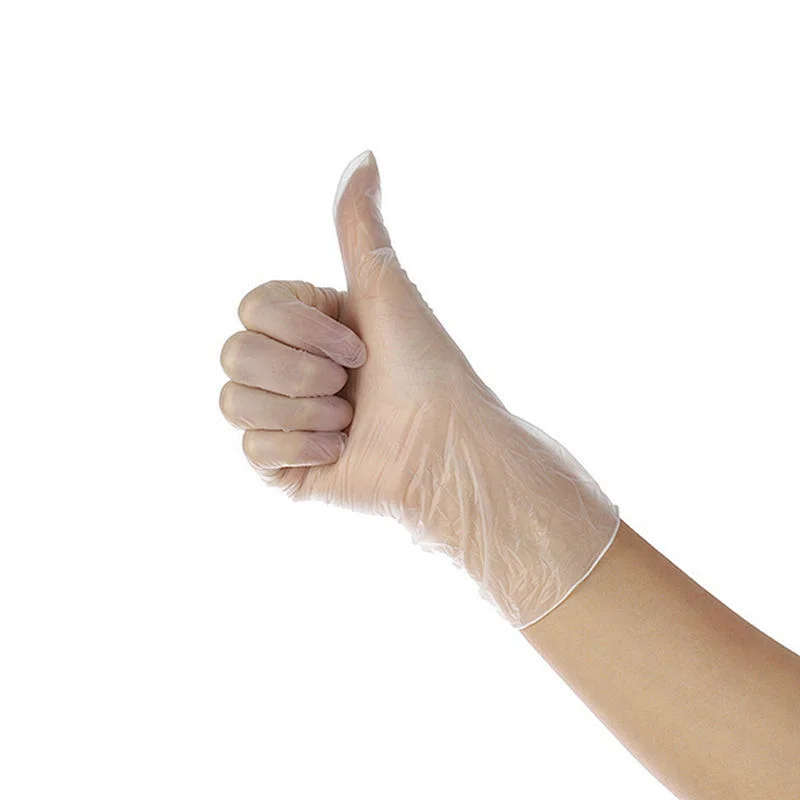 Factory wholesale safety  vinyl glove pvc Top  disposable chemical  pvc gloves
