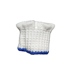 cheap price white industrial hand string knit yarn cotton gloves for construction work