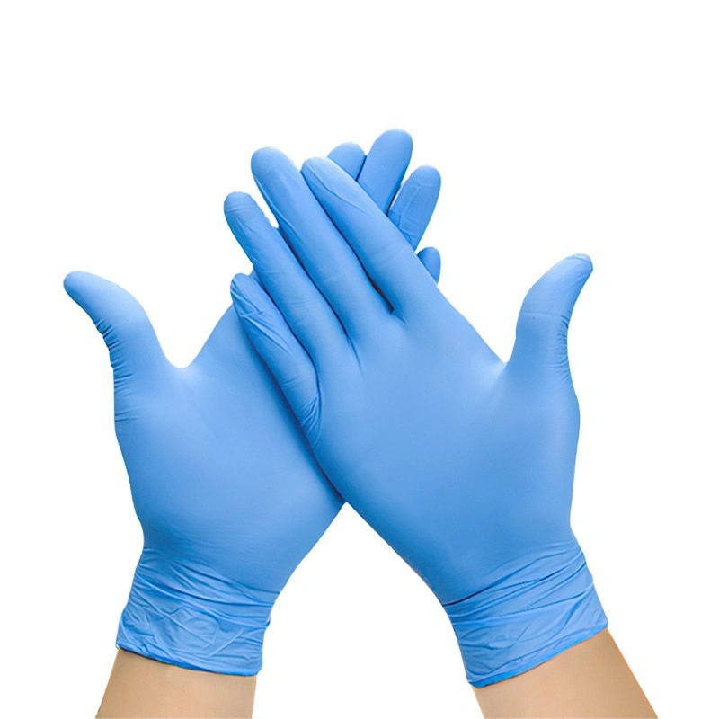Manufacturer touch screen black Color highest quality nitrile glove Wholesale powder free medical powder free work gloves