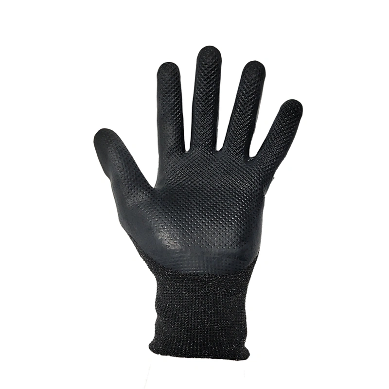 high quality hppe black food grade household kitchen best men hand cut resistant gloves