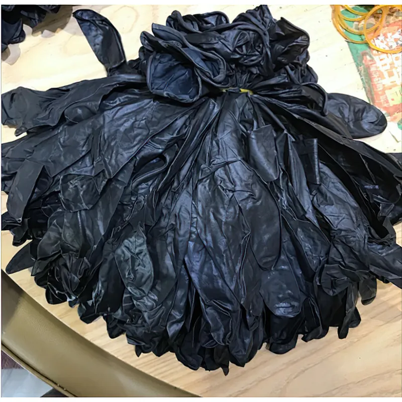 Hot black nitrile gloves powder free cleaning gloves rubber nitrile best nitrile gloves for mechanics