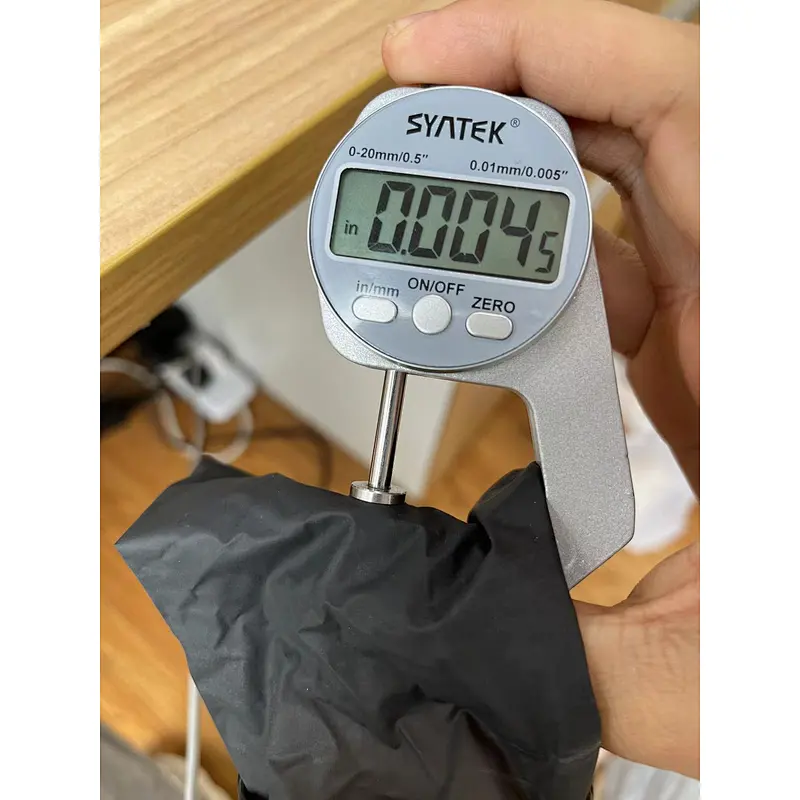 hot disposable powder free black nitrile gloves Custom manufacturers touch screen non medical Anti-slip  gloves