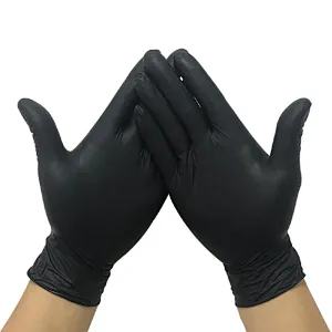 Customize disposable  powder free nitrile gloves Factory wholesale ce certified Non-medical  safety gloves