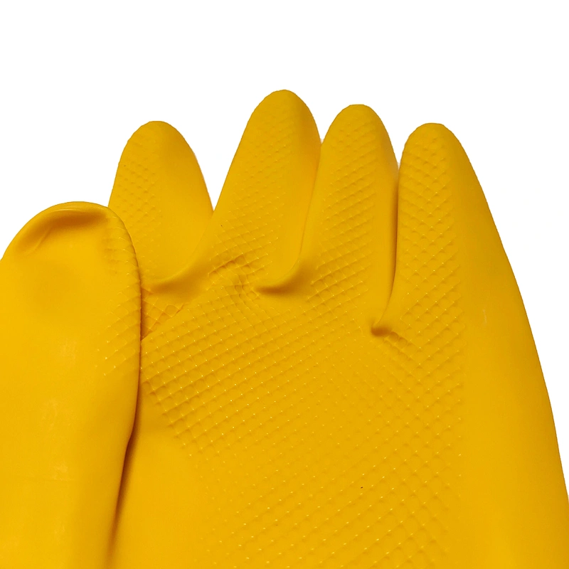 cheap prices rubber internal cotton spraying sterile latex surgical examination gloves