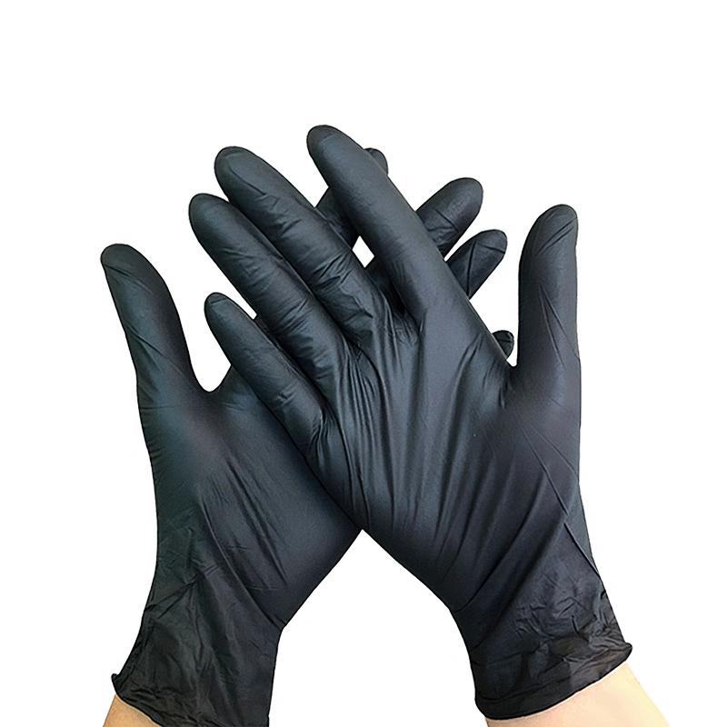 best black disposable nitrile gloves for mechanics manufacturers